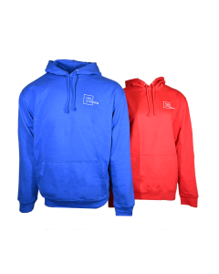 Colored unisex hoodie